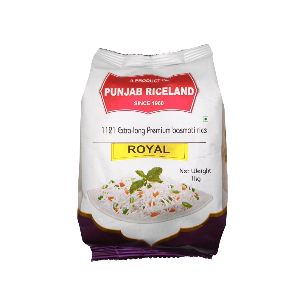 1kilo Punjab Riceland Royal 1121 extra long premium Basmati Rice ...