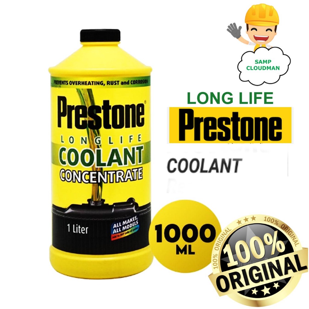 Prestone Long Life Coolant Concentrate 1 Liter 1000ml AntiRust and