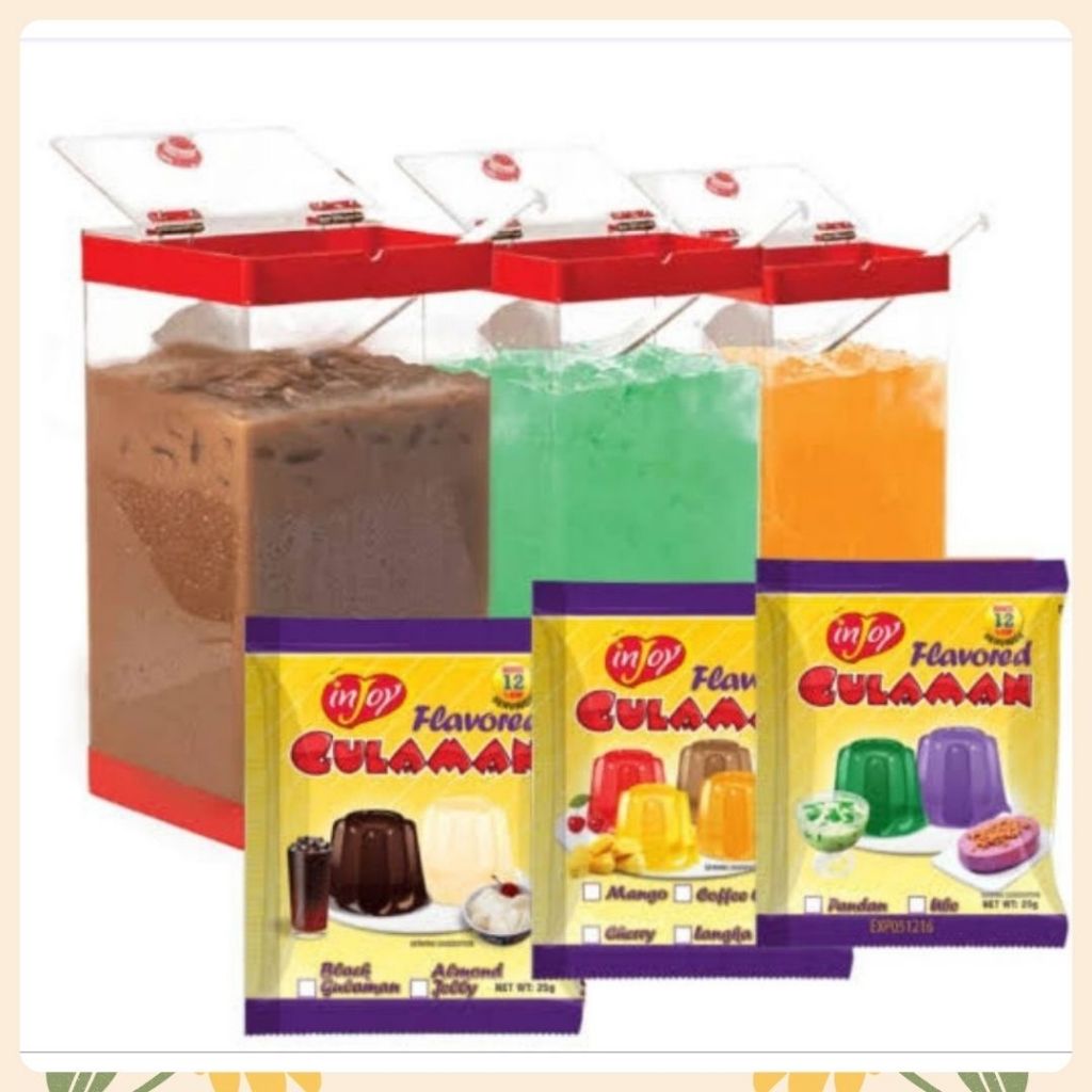 Injoy Gulaman Powder for Palamig Coffee Jelly Choco Juice | Shopee ...