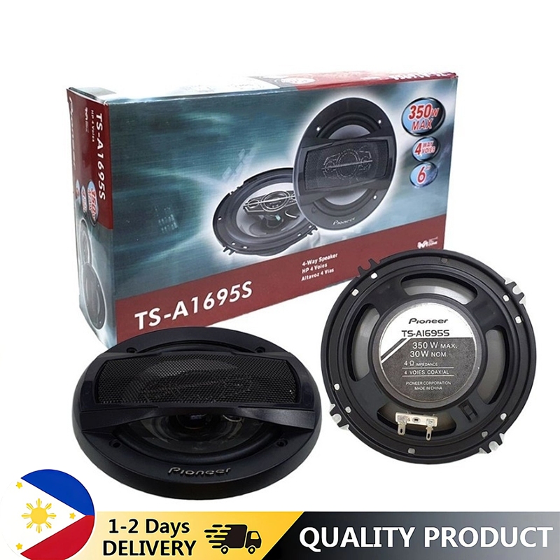 【Fast delivery】6 Inches Car Speaker 4-Way 400/600Watts Pioneer TS ...