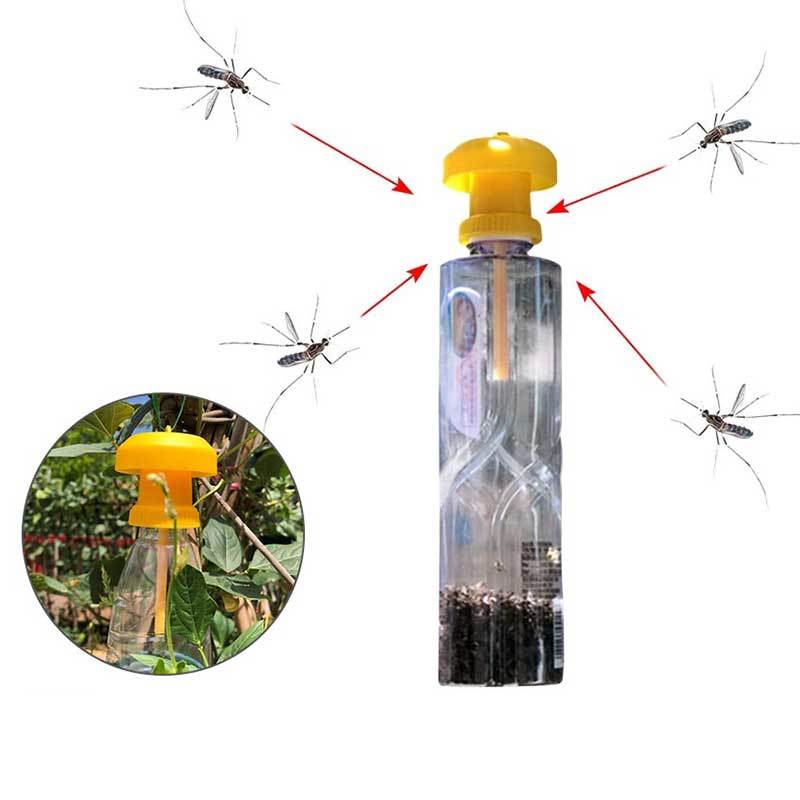 5Pcs Fruit Fly Trap Cap Fruit Fly Trap Killer Plastic Drosophila Trap ...