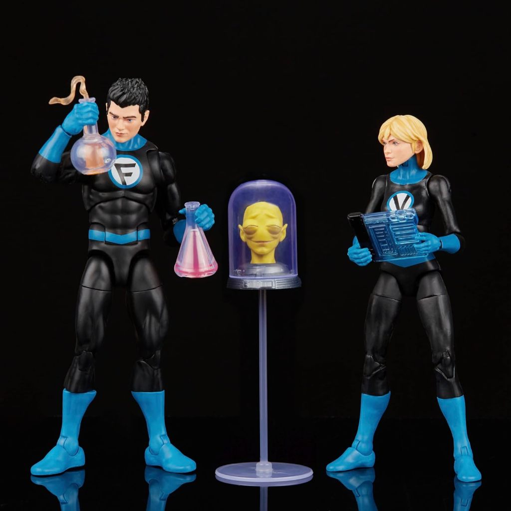 HASBRO Marvel Legends Fantastic Four Franklin Richards and Valeria ...