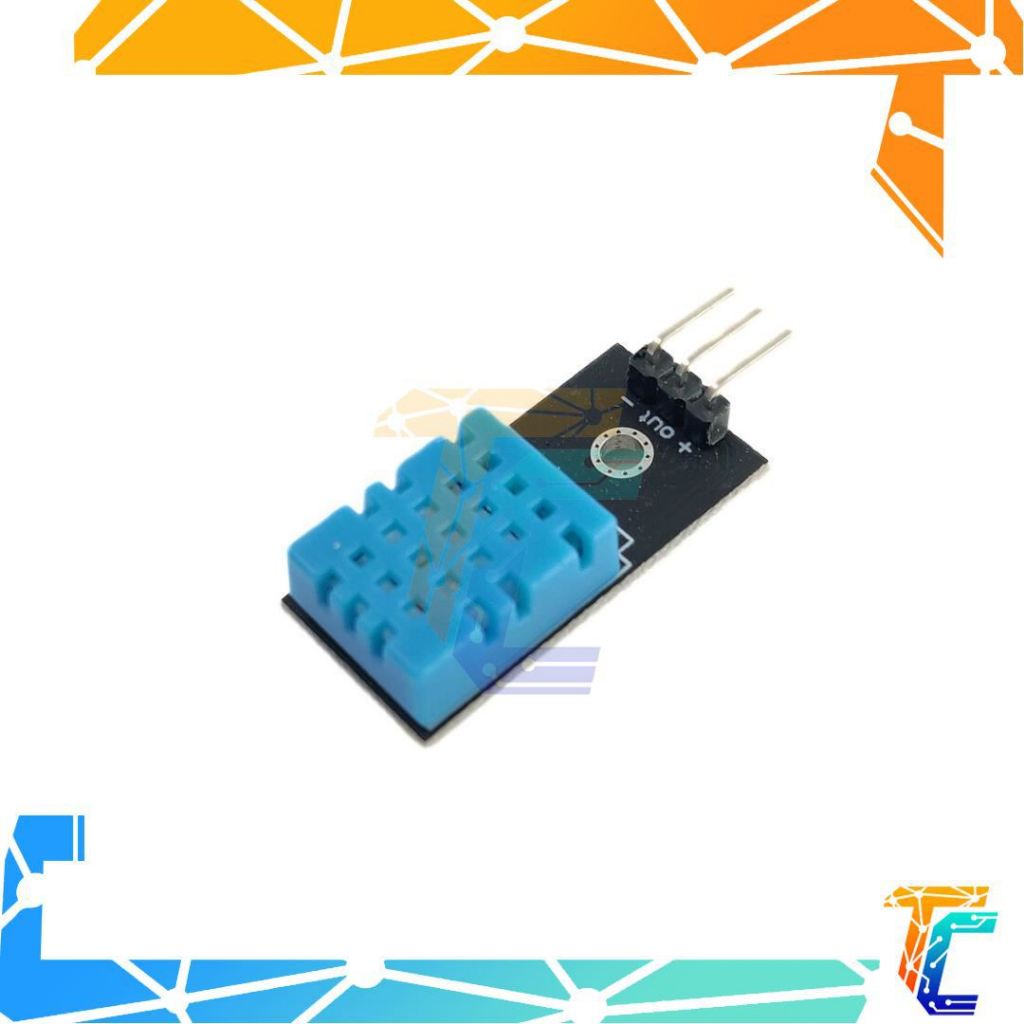 DHT-11 DHT11 Sensor Module Digital Temperature and Relative Humidity ...