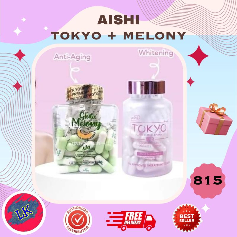 Aishi Tokyo + Gluta Melony | Shopee Philippines