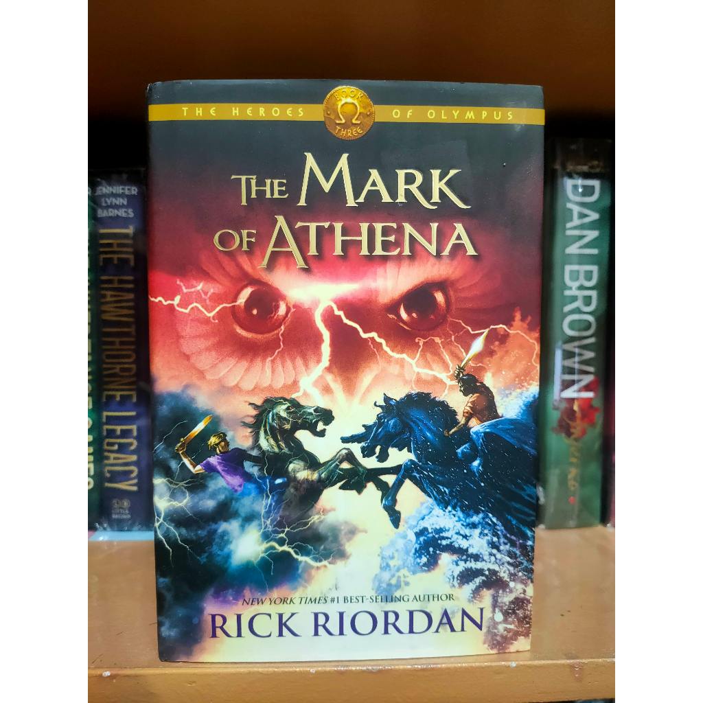 The Mark Of Athena The Heroes Of Olympus 3 By Rick Riordan Hardcover