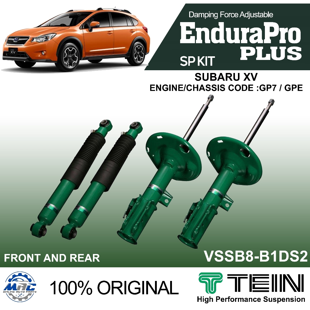 TEIN EnduraPro Front Shock Absorber - 2018-2024 Toyota Camry Hybrid FWD (AXVH70L)