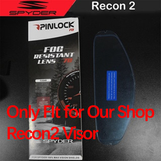 Spyder recon 2 anti best sale fog visor