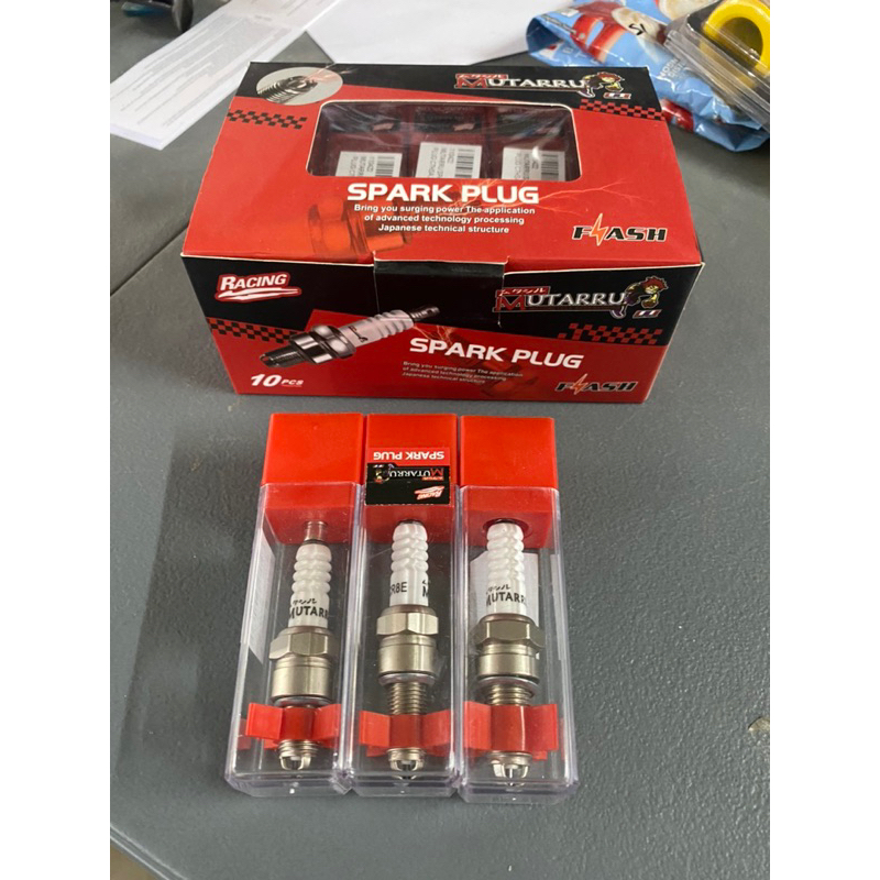 MUTARRU SPARKPLUGS TRI ELECTRODE | Shopee Philippines