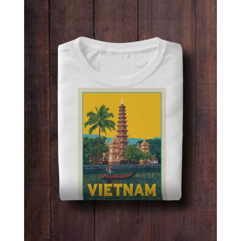 Kiwistar - T-Shirt tailliert - Damen - Rot - Vietnam Umriss