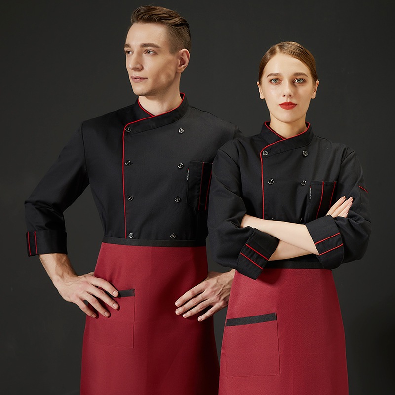 Chef Uniform Catering Uniform Chef Apparel Kitchen Uniform Kitchen  Restaurant Coffee Shop Uniform
