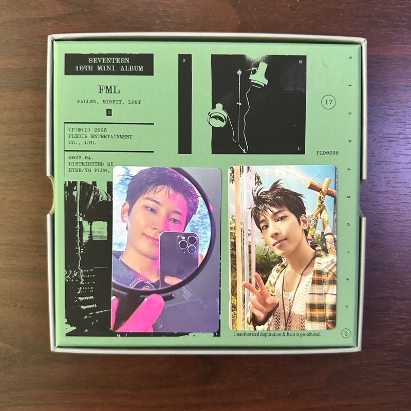 Seventeen Wonwoo Heaven 10:23PM & 2:14 PM PCs + Unsealed FML Fallen ...