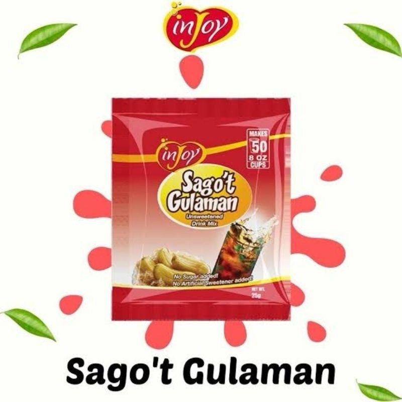 inJoy Sago’t Gulaman with 10x Intense Sugar | Shopee Philippines