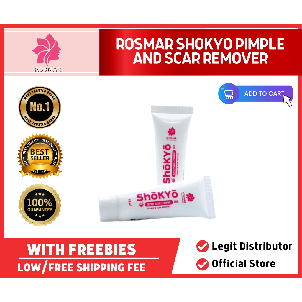 ROSMAR SHOKYO PIMPLE AND SCAR REMOVER | Shopee Philippines
