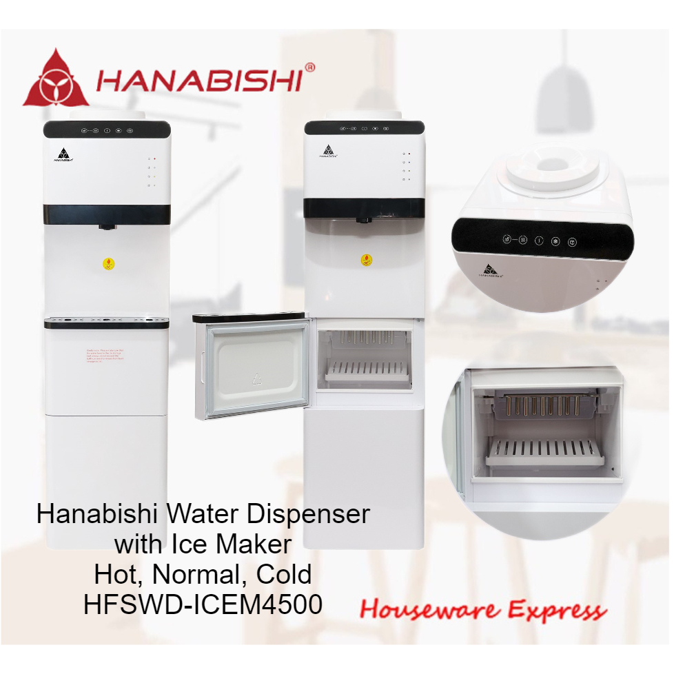 Hanabishi Water Dispenser with IceMaker HFSWDICEM4500 (Houseware
