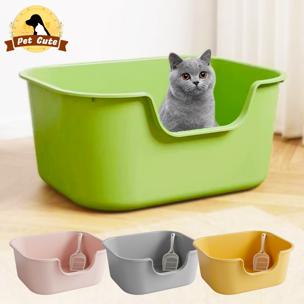 Cat Litter Box With Scoop Cat Toilet Kitty Litter Box Deodorization