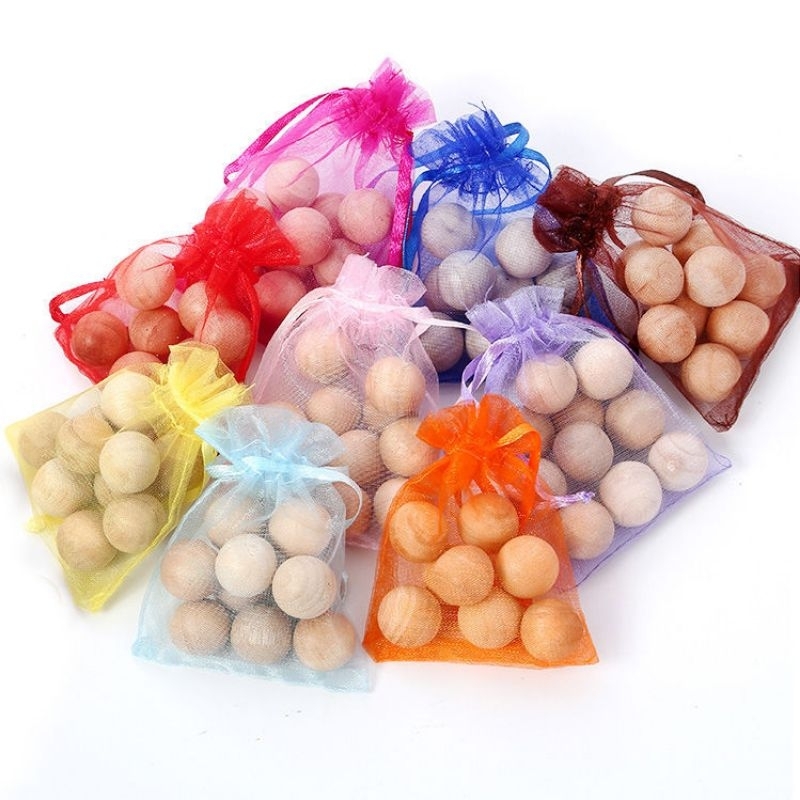 Natural cedar wood moth balls(naphthalene/alcampor balls/ bug off)25pcs ...