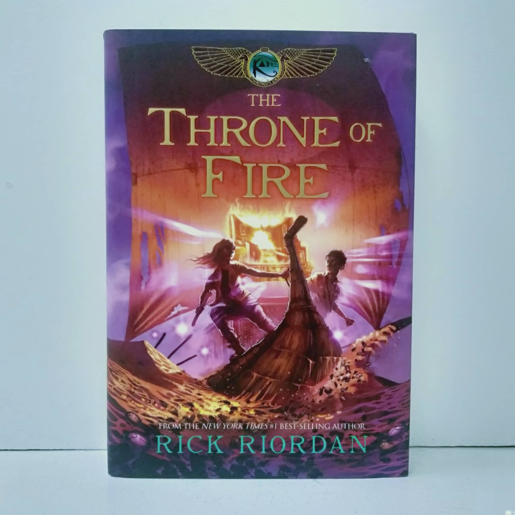 THE THRONE OF FIRE (The Kane Chronicles, Book 2) Hardcover BY Rick ...