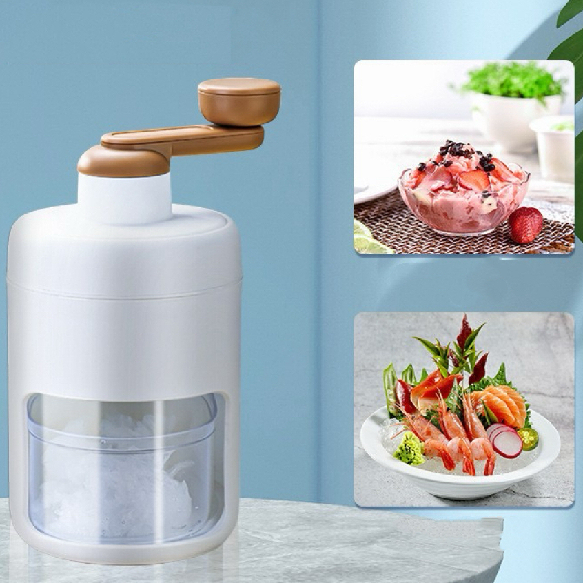 Manual Ice Crusher Hand Crank Free Ice Grinding Mold | Shopee Philippines