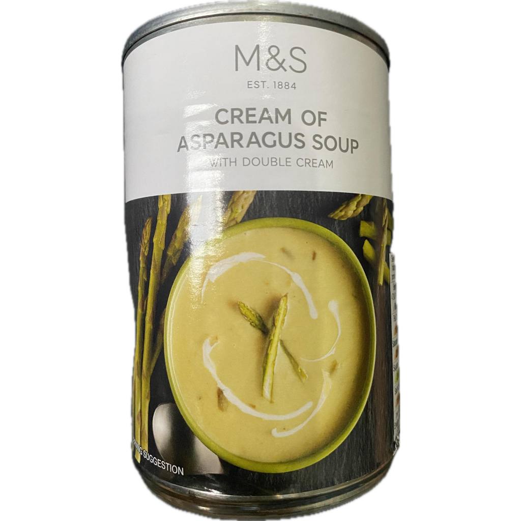 Marks & Spencer Cream of Asparagus Soup w/ Double Cream 400g. | Shopee ...