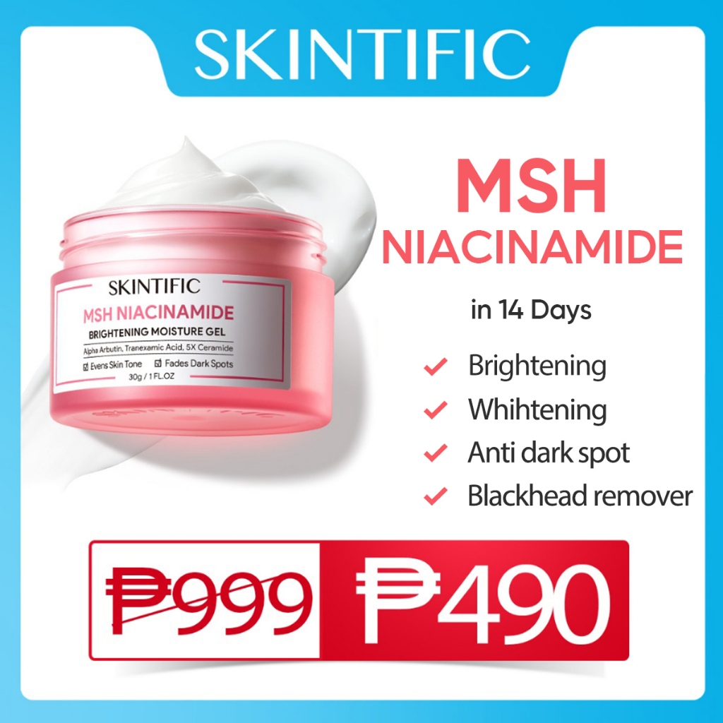 SKINTIFIC Niacinamide whitening moisturizer for face anti dark spot