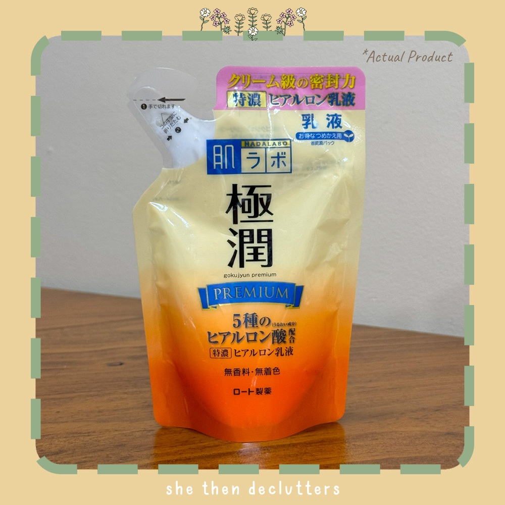 HADA LABO PREMIUM Milky Lotion (REFILL PACK) (140ml) Shopee Philippines