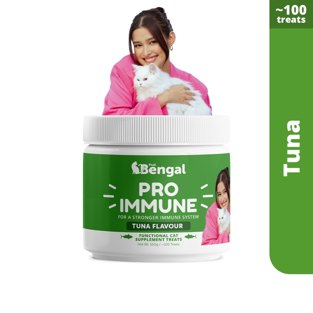 Prof Bengal Pro Immune ImmunityBoosting Cat Treats & Snacks Essential Cat Probiotics