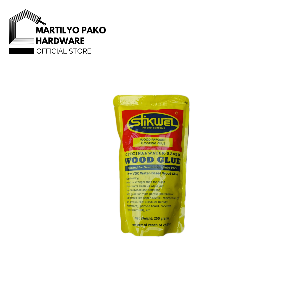 STIKWEL Original Water-Based Wood Glue 250g | Shopee Philippines
