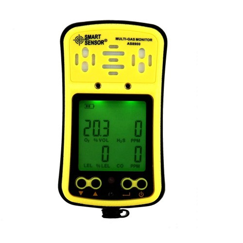 Multi gas detector AS8900 Chinese(O H2s CO Combustible Gas) | Shopee ...