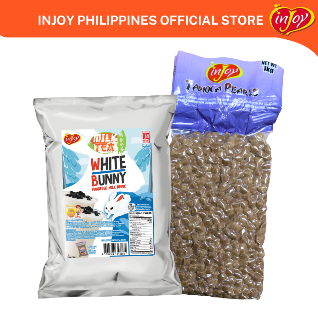 inJoy White Bunny Bundle | White Bunny + Tapioca Pearl (SAVE P3.00 ...