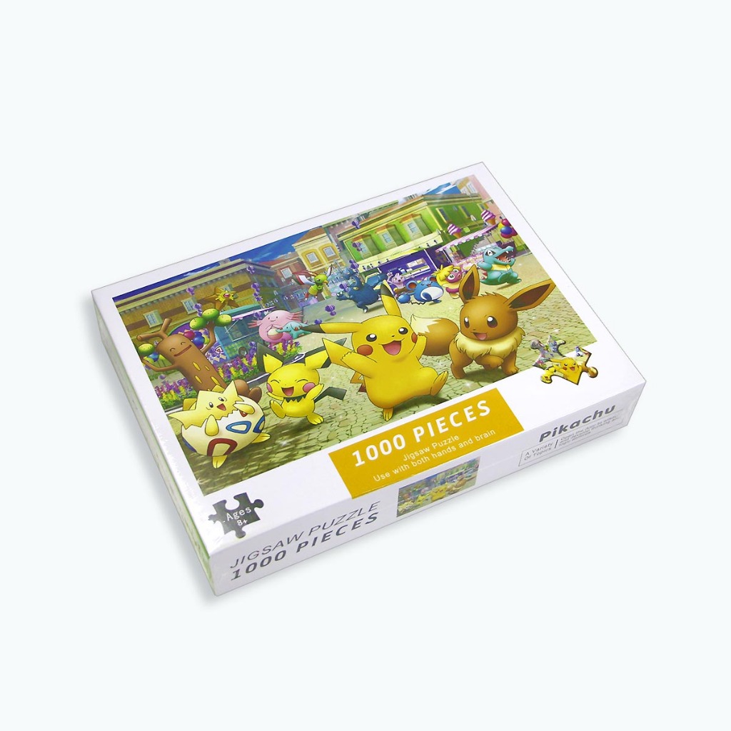 1000 PCS Jigsaw Puzzles Pokemon Pikachu Anime Educational Puzzle Toys Games  Kids and Adults | Shopee Philippines