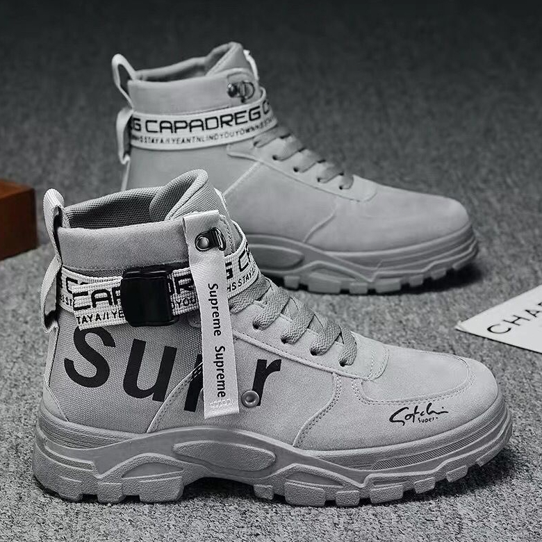 Canvas sneaker boots hotsell