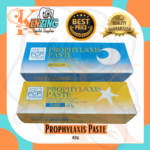 Prophylaxis Paste with Fluoride Regular and Fine Shopee Philippines