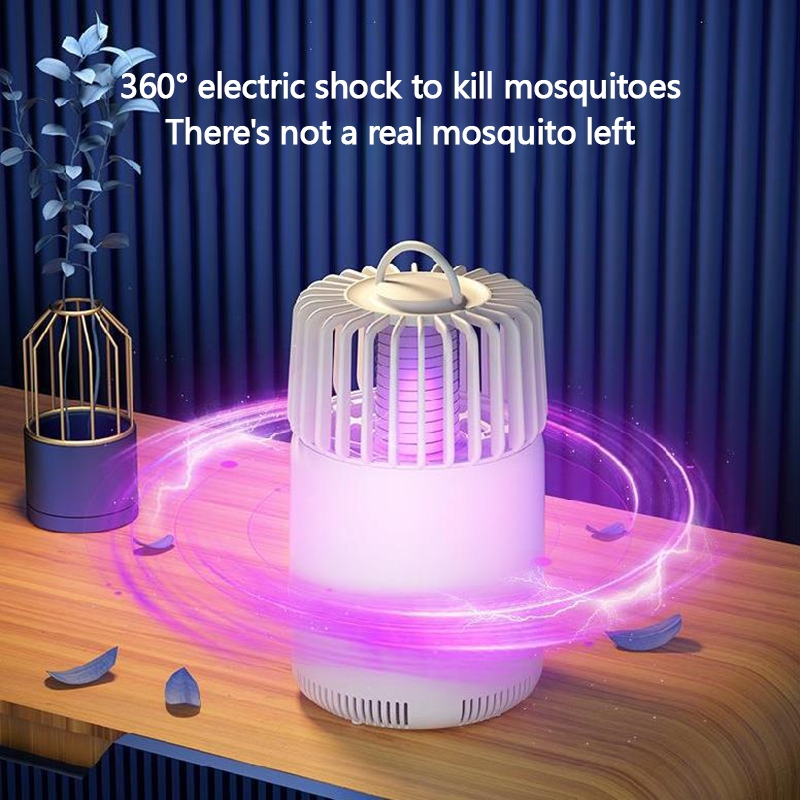 Electric UV Mosquito Killer Lamp Rechargeable Electric Repellent LED ...