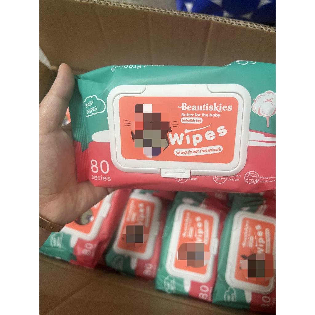 COD Baby Wipes 80 pcs per pack (Non-Alcohol-wet wipes) Face Tissue ...