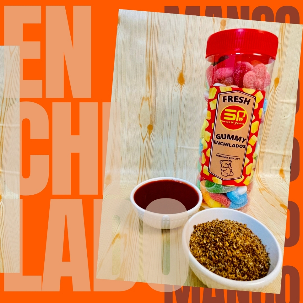 MANGO ENCHILADOS Special Gummy Snack Sour, Salty, Sweet and Spicy Shopee Philippines