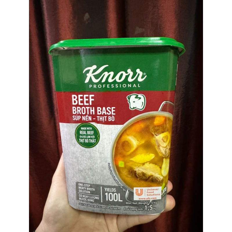 1.5Kg Knorr Beef Broth Base made with Real Beef Shopee Philippines