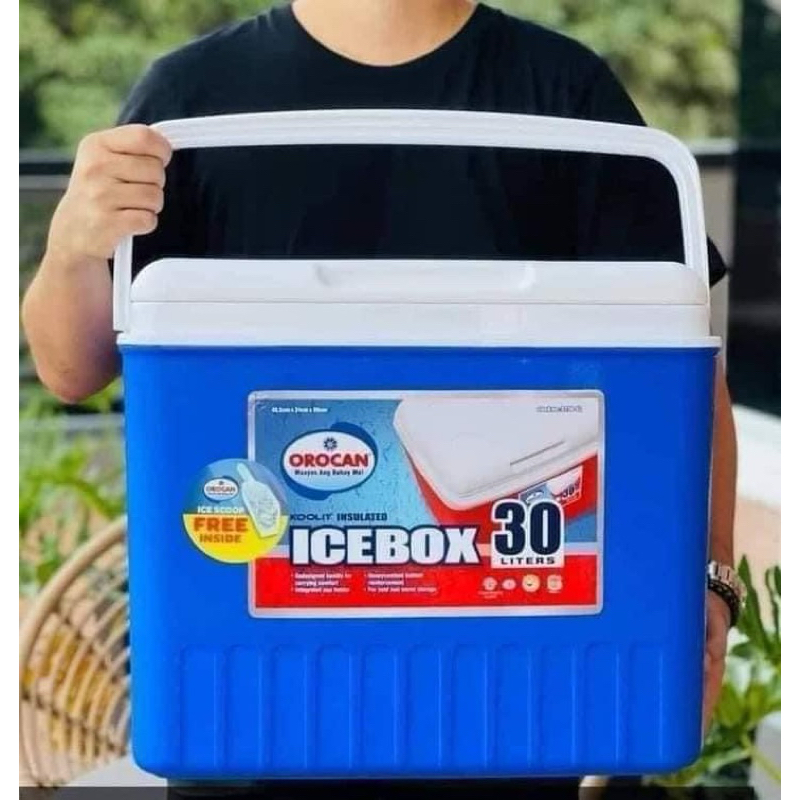 ICE BOX-30 Liters with FREE ICE SCOOP OROCAN | Shopee Philippines