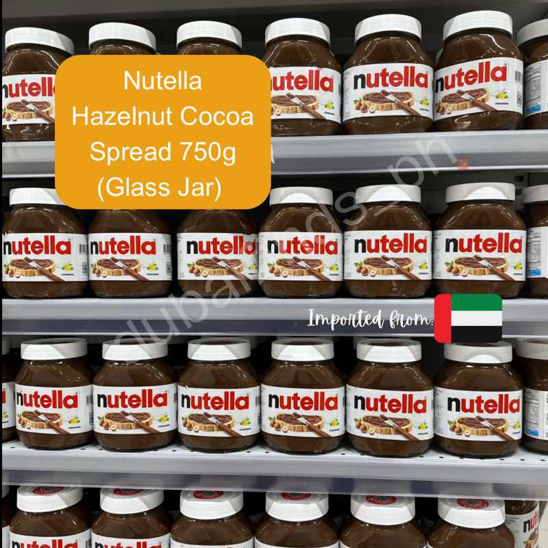 Nutella Choco Hazelnut Spread 750g/350g from Dubai, UAE (in Glass Jar ...