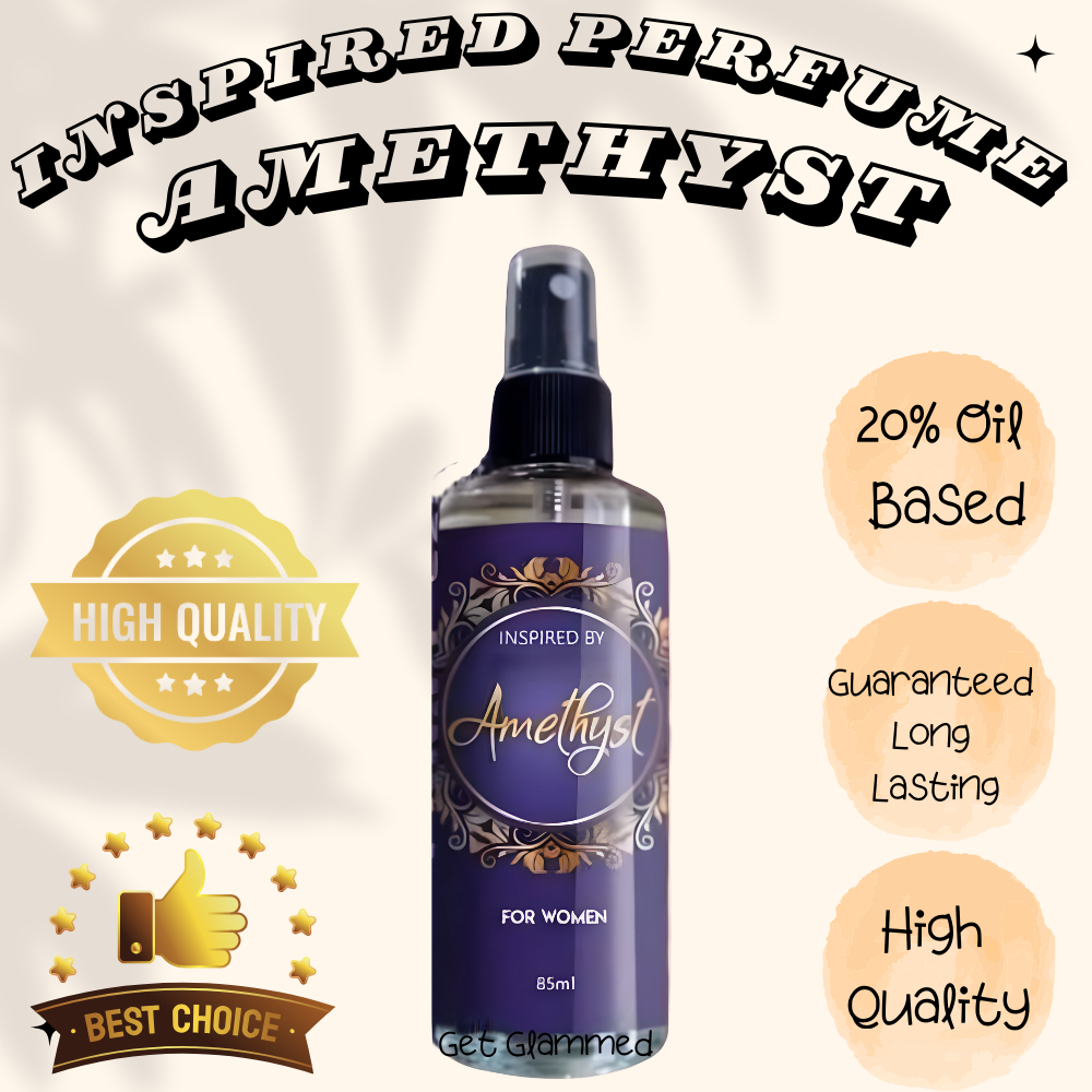 Amethyst Best Selling Inspired Oil Based Perfume 85ml COD Women ...