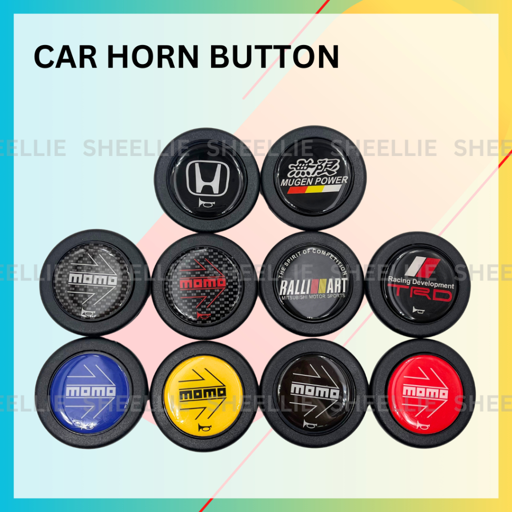 COD Assorted Car Steering Wheel Horn Botton Universal High Quality Fast ...