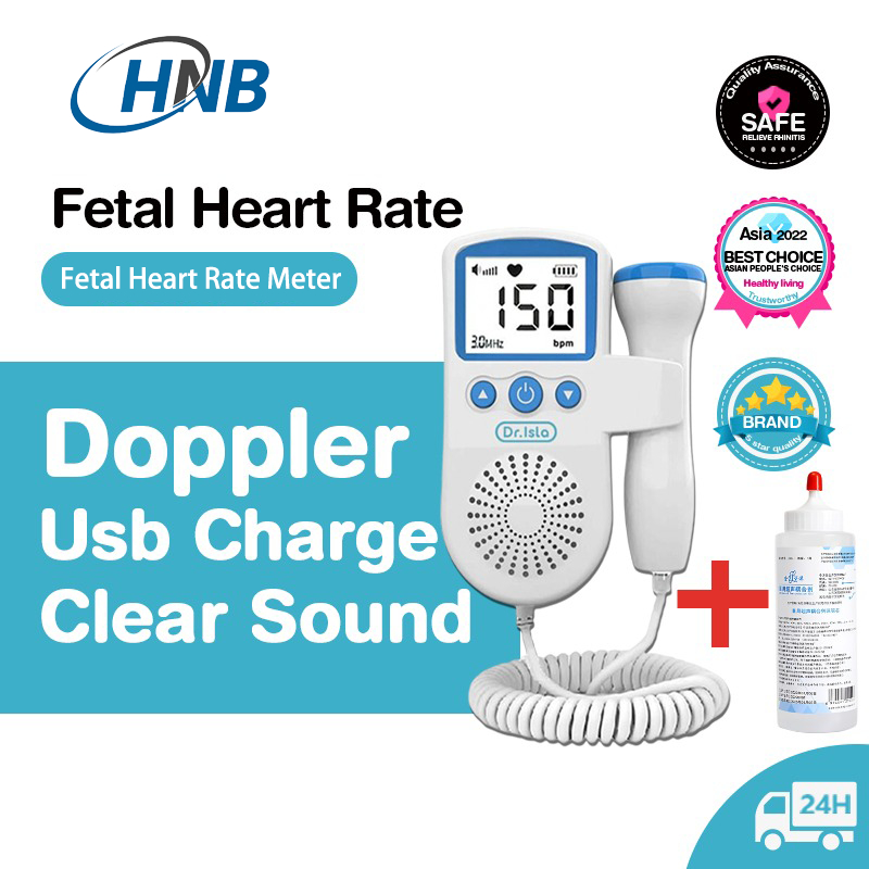 LUXA Fetal Doppler Baby Heart Monitor Device Medical LCD Screen Heart ...