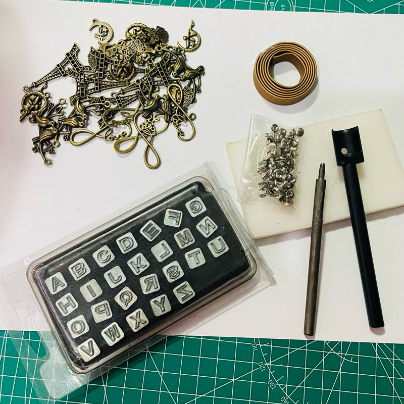 Tandy Leather Alphabet Letter Set Leather Stamp For Personalized