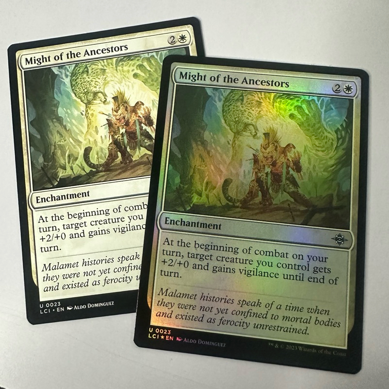 MIGHT OF THE ANCESTORS | LCI THE CAVERNS OF IXALAN | ENCHANTMENT ...