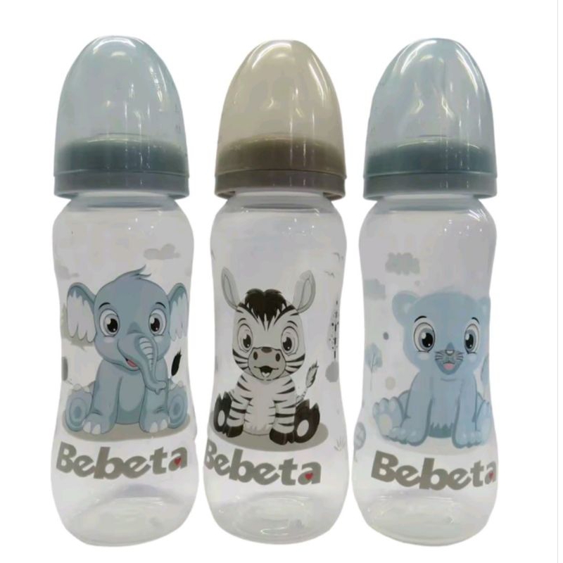 NEW Bebeta Feeding Bottle 8oz, 9oz and 12oz| BPA FREE PCS PER