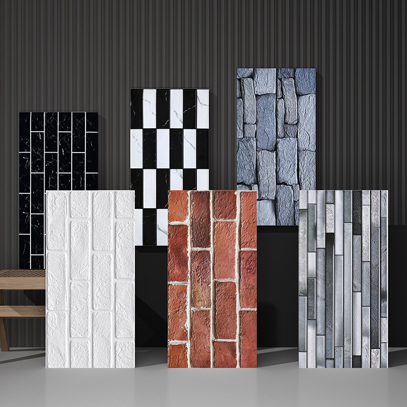60cm*30cm 3D Wall Sticker Foam Brick Wall Paper Self Adhesive Wall ...