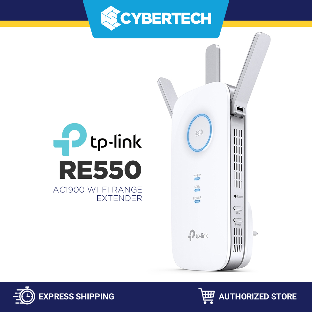 Cybertech TP-Link RE550 AC1900 Wi-Fi Range Extender | Shopee Philippines