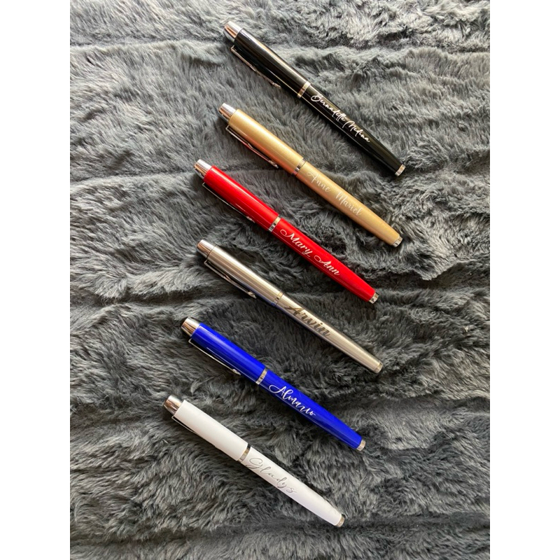 Hagabi Business Sign Pen Classic Bezel Pens with Laser engrave and case ...