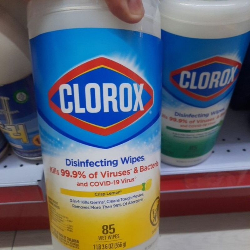 Clorox disinfecting wipes 85 wipes | Shopee Philippines