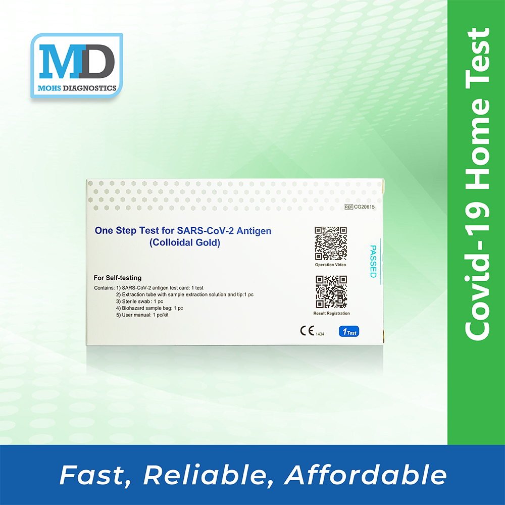 MOHS Diagnostics Box of 30 One Step Antigen Home Test | Shopee Philippines