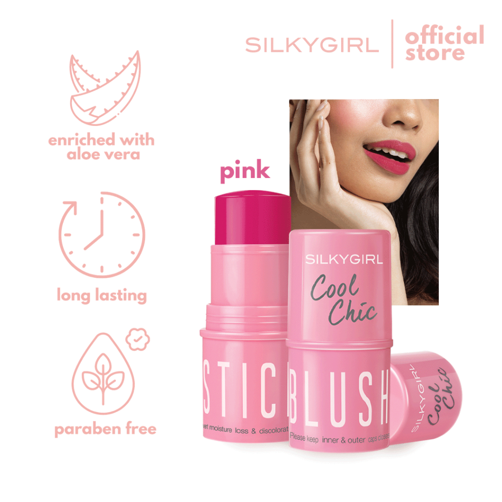 Silkygirl Cool Chic Blush Stick Shopee Philippines